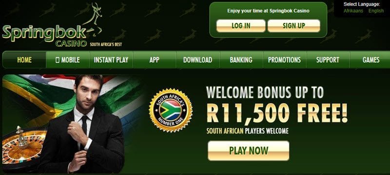 springbok casino mobile lobby