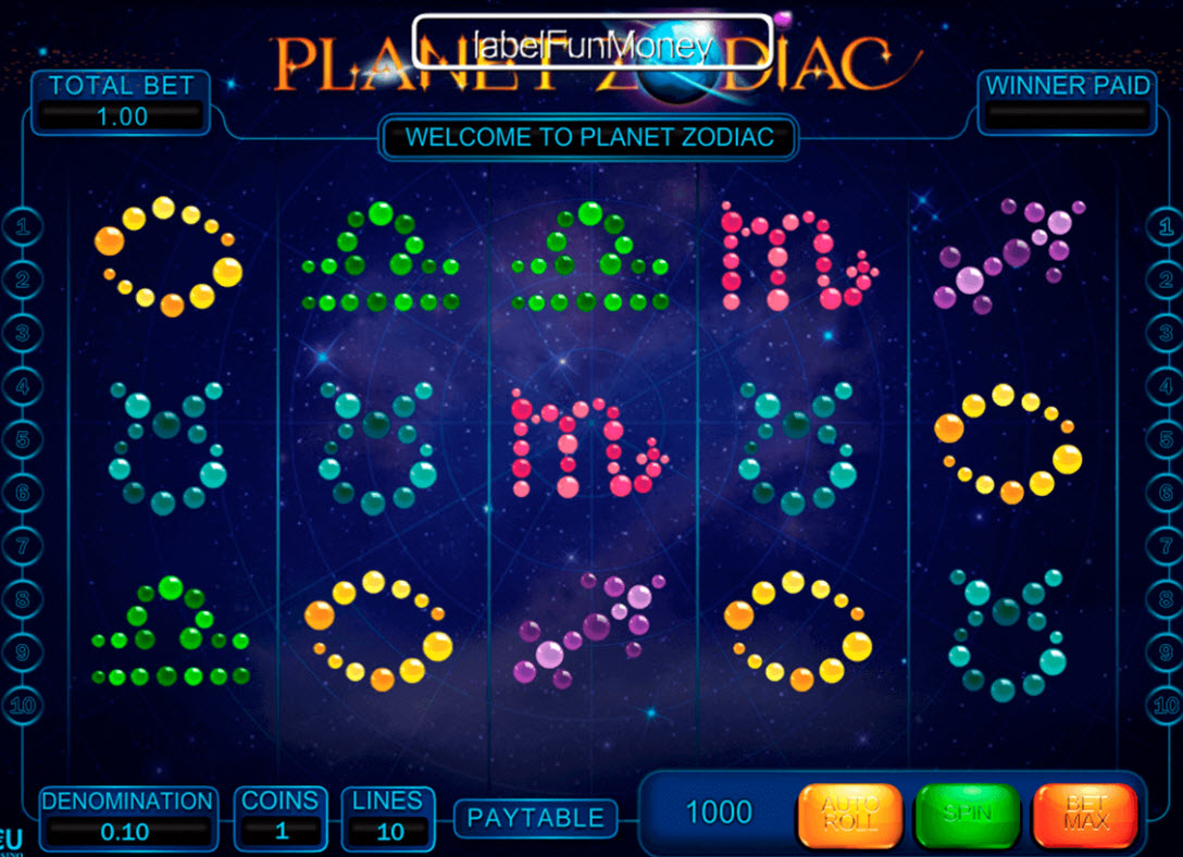 planet zodiac slot