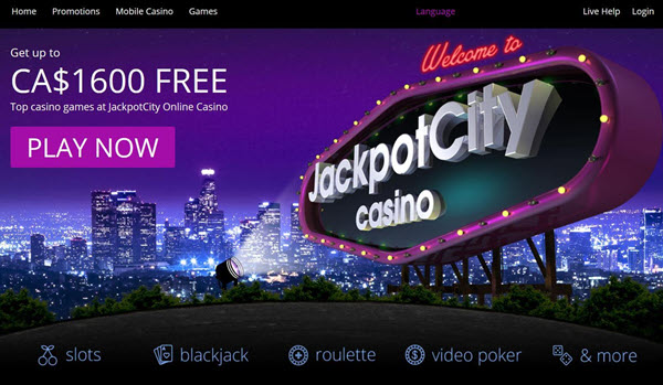 Jackpot City Casino Canada