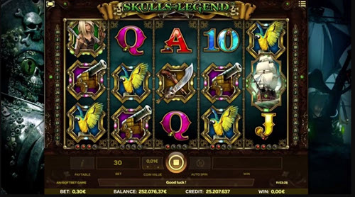 Skulls Of Legend Slot?